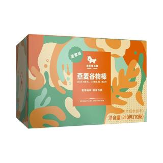 暴肌独角兽 高蛋白低脂无蔗糖 代餐饼干海苔＋坚果味共两箱