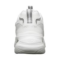 斯凯奇（Skechers）冬季加绒女鞋休闲百搭奶茶熊闪电熊猫鞋女款低帮运动鞋老爹鞋 WHT 35