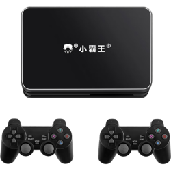 小霸王 D106 游戏机 128GB 无线双手柄 黑色