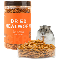 比克熊面包虫干820ml仓鼠零食金丝熊粮食黄粉虫芦丁鸡鹦鹉刺猬营养饲料
