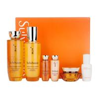 雪花秀(Sulwhasoo)御时紧颜套盒人参水乳套盒补水保湿修复滋润去黄男女士护肤品礼盒韩国 6件套