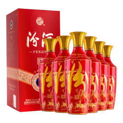 汾酒 清香型白酒  50度及以上 500mL