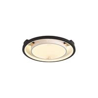  Pak/三雄极光 新中式 LED吸顶灯  10-20㎡ 白+黑 30+57K 36W