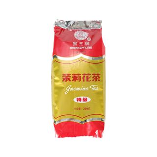 猴王牌 猴王茉莉花茶特级 广西横县茉莉 春茶2024年浓香花茶 特级250g*1袋