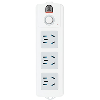 子弹头 TS-103X 3位总控 无线插座 插排/插线板/排插/接线板/拖线板（需自行配电源线和插头）