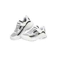 SKECHERS/斯凯奇 网面透气 男童运动鞋 38/脚长240mm 白色/黑色