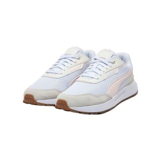 彪马（PUMA） 男女同款运动休闲鞋 RUNTAMED PLUS 391250 白-粉红色-米白色-06 36