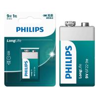 PHILIPS 飞利浦 碳性电池 9V 1粒装