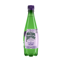 巴黎水(Perrier)法国 黑莓味气泡水 超市 矿泉水 500ml*24瓶整箱装