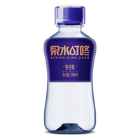 泉水叮咚（野芭蕉）饮用天然山泉水 330ml*24瓶 整箱装 矿泉水饮用水