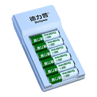 Delipow/德力普 充电电池套装+电池充电器 12粒