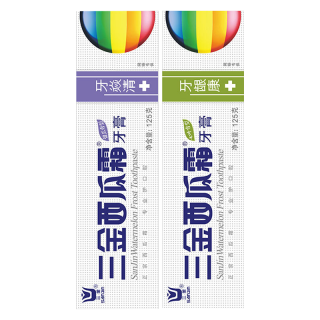 三金 留兰香型西瓜霜牙膏 125g