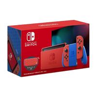 Nintendo 任天堂 Switch系列 NS掌上游戏机 马里奥限定版 附马里奥限定版便携包 下单送年卡