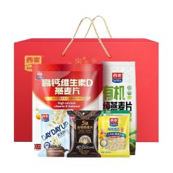 西麦 朝气满满燕麦片礼盒 1225g