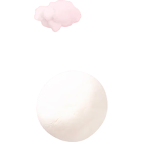 徐福记果汁夹心棉花糖儿童零食结婚喜糖果零食 【蜜桃味】夹心棉花糖500g