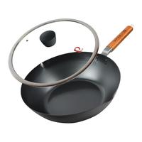 PEARL LIFE 珍珠生活 H-401 炒锅(30cm、无涂层、铁)