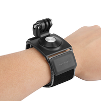 蒲公英 PGYTECH ACTION3手腕带gopro配件insta360运动相机拍摄支架手臂带vlog配件 浅紫色