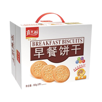 嘉士利 早餐饼干 红枣味 800g