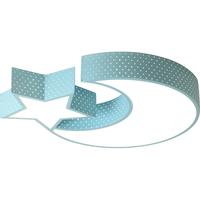 -lighting 雷士 NVC   Lighting照明 逐月之星卧室吸顶灯 星月白 三档调色