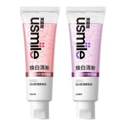 笑容加usmile卓效清新牙膏清新口气清洁口腔牙齿亮白减少牙渍男女