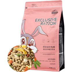 洁西 综合全价兔粮 2.8kg