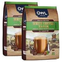 OWL 猫头鹰 三合一拉白咖啡 榛果味 600g*2袋