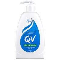  QV 温和嫩肤 氨基酸沐浴露  无香型 500g