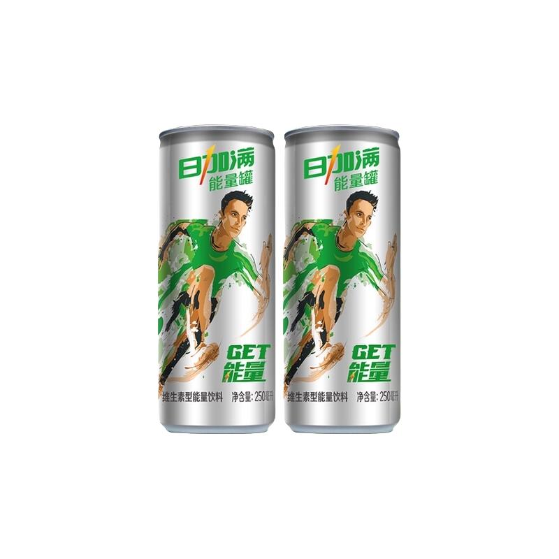 日加满维生素能量饮料250ml*2罐