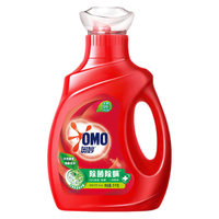 OMO 奥妙 洗衣液 除菌除螨手洗机洗洗衣液套装 浓缩天然酵素 持久留香 淡雅樱花 2kg 1瓶