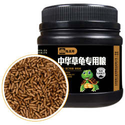 龟真寿 中华草龟粮300g  龟粮 乌龟饲料龟料颗粒食物粮