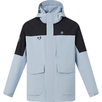 探拓 秋冬户外三合一男女套抓绒冲锋衣款拉链风衣外套