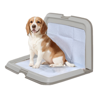 IRIS 爱丽思 狗厕所可折叠 防撕咬平板敞开式FT940灰色