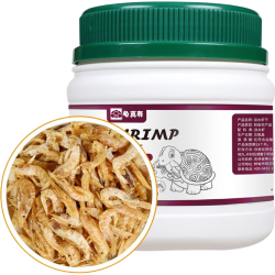 龟真寿 淡水虾干850ml  135g 乌龟零食小虾干龙鱼饲料龟粮通用龟粮食