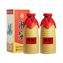 酒鬼 酒54度湘泉盒优500ml*2瓶馥郁香型白酒(含礼袋)节庆送礼
