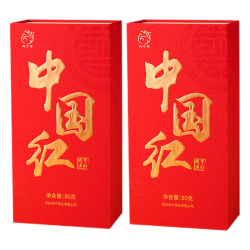 凤宁号 云南凤庆滇红茶新茶高档花果高香蜜香红茶散茶叶礼盒装中国红 2盒装160g