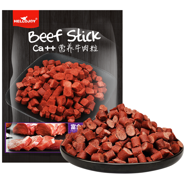 HELLOJOY ELLOJOY 狗狗牛肉粒牛肉干 营养牛肉粒450g