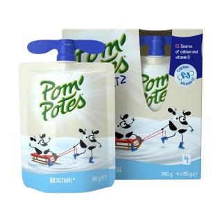 POM'POTES/法优乐儿童酸奶原味85g*4袋