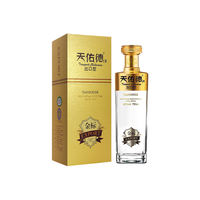 Tian youde 天佑德 青稞酒 金标 出口型 46%vol 清香型白酒 750ml 单瓶装