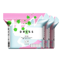 DRESS 吉氏 薄致系列 拉拉裤 L22片*3包