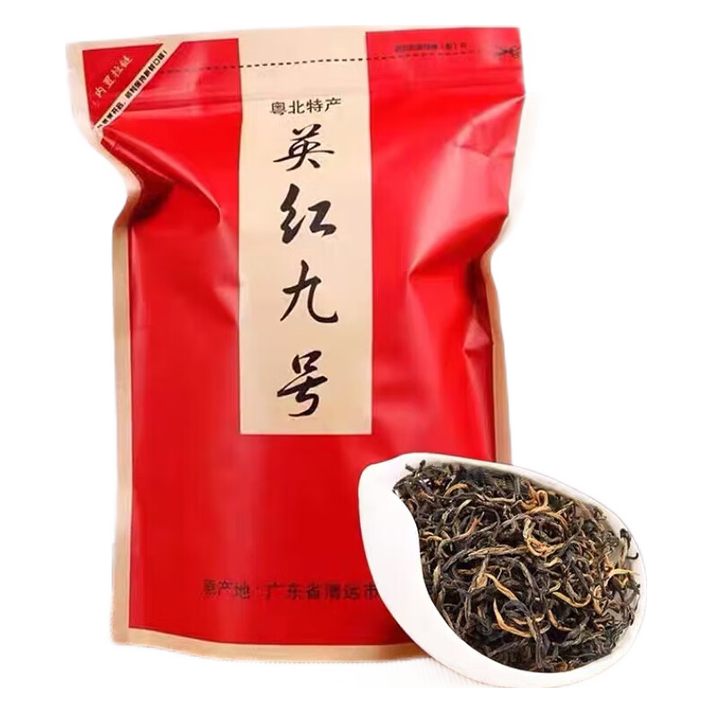 英品香 英红九号红茶 浓香型 一级 袋装 500g