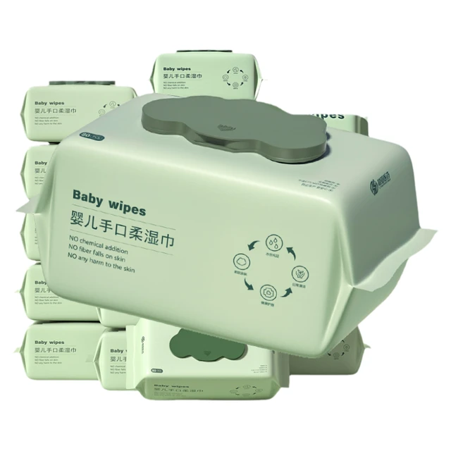 超亚医药 婴儿手口柔湿巾 80抽*2包