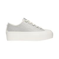 JIMMY CHOO/PALMA 男女同款厚底休闲帆布鞋运动鞋JC
