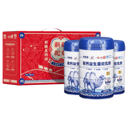 驼养圣 高钙益生菌骆驼乳营养粉 1000g*3罐