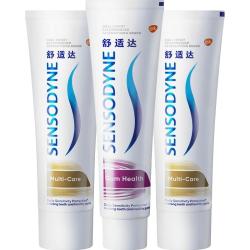 舒适达 抗敏感牙膏多效护理530g家庭套装含氟防蛀专业口腔