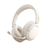 漫步者 K750W Air学习耳机头戴式蓝牙儿童记忆耳返式背书 云白