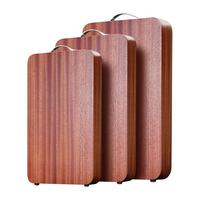 达木世家【整木切割】非洲乌檀木菜板加厚砧板切菜板实木刀板擀面案板 整木40cm×28cm×2.5cm(三口之家)