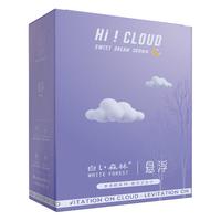 白森林悬浮卫生巾加长360mm单盒装5p*小湿巾5p 超长夜用360mm*1