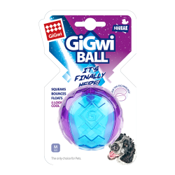 GiGwi G-Ball（中号透明） 宠物玩具球  狗狗玩具 耐咬 耐磨 高弹力磨牙发声球