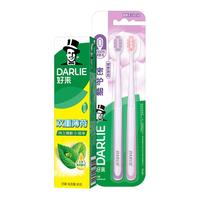 DARLIE 好来 原黑人超白小苏打美白牙膏茶倍健薄荷清新口气含氟