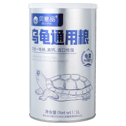 贝意品 四合一乌龟粮虾干面包虫小鱼干饲料巴西龟草龟鳄龟幼龟半水龟通用